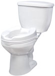 4 Inch Raised Toilet Seat with Lock